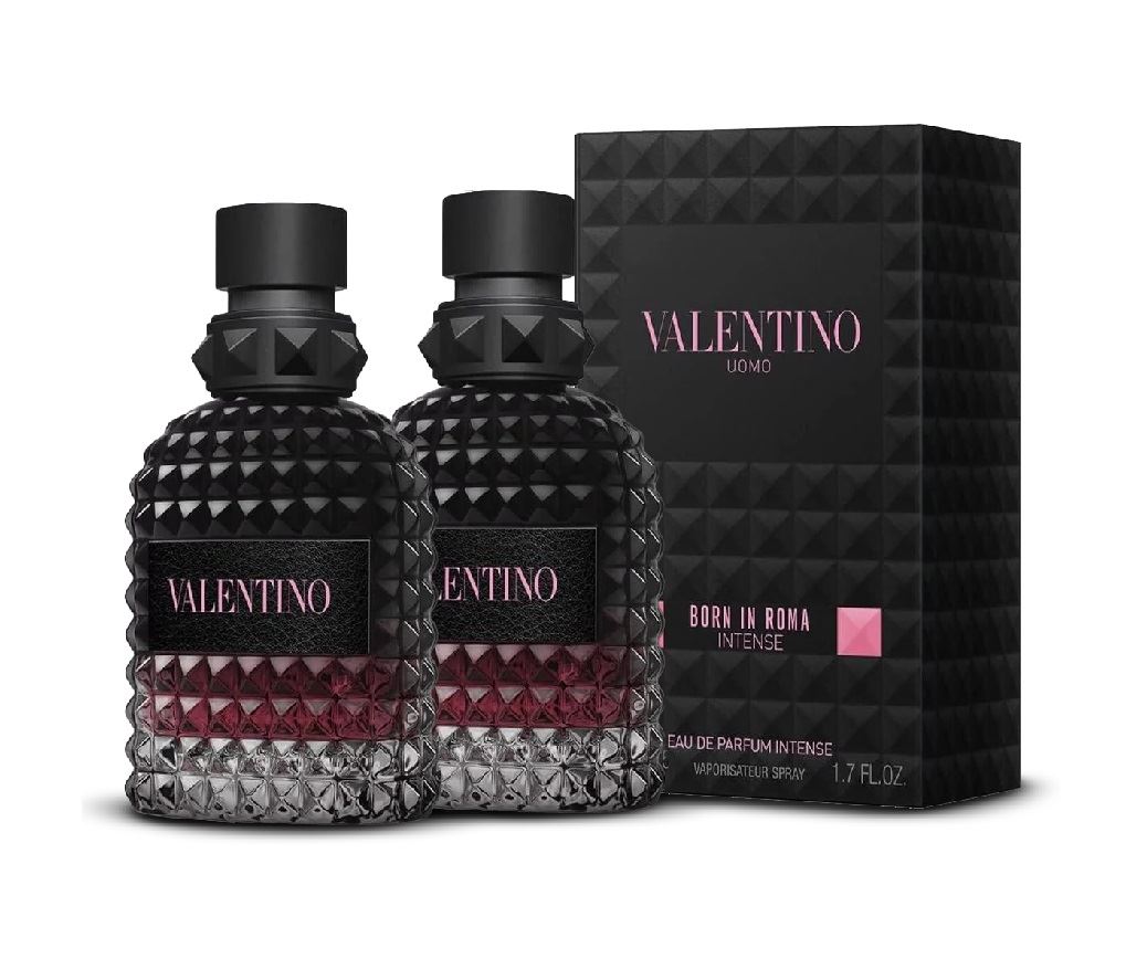 Pack de 02 Perfumes Valentino Uomo Born in Roma Intense EDP Hombre | 100ml